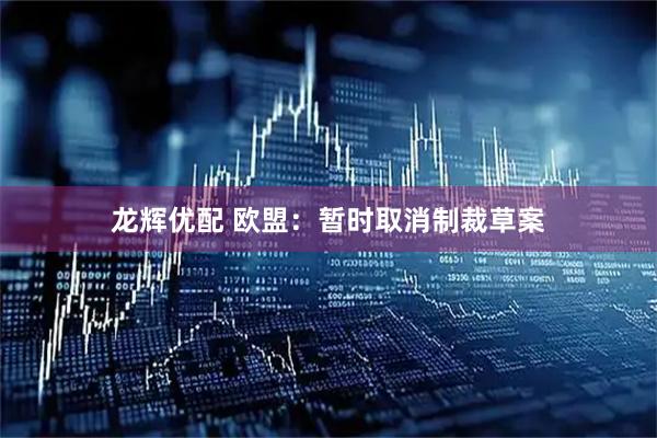 龙辉优配 欧盟：暂时取消制裁草案